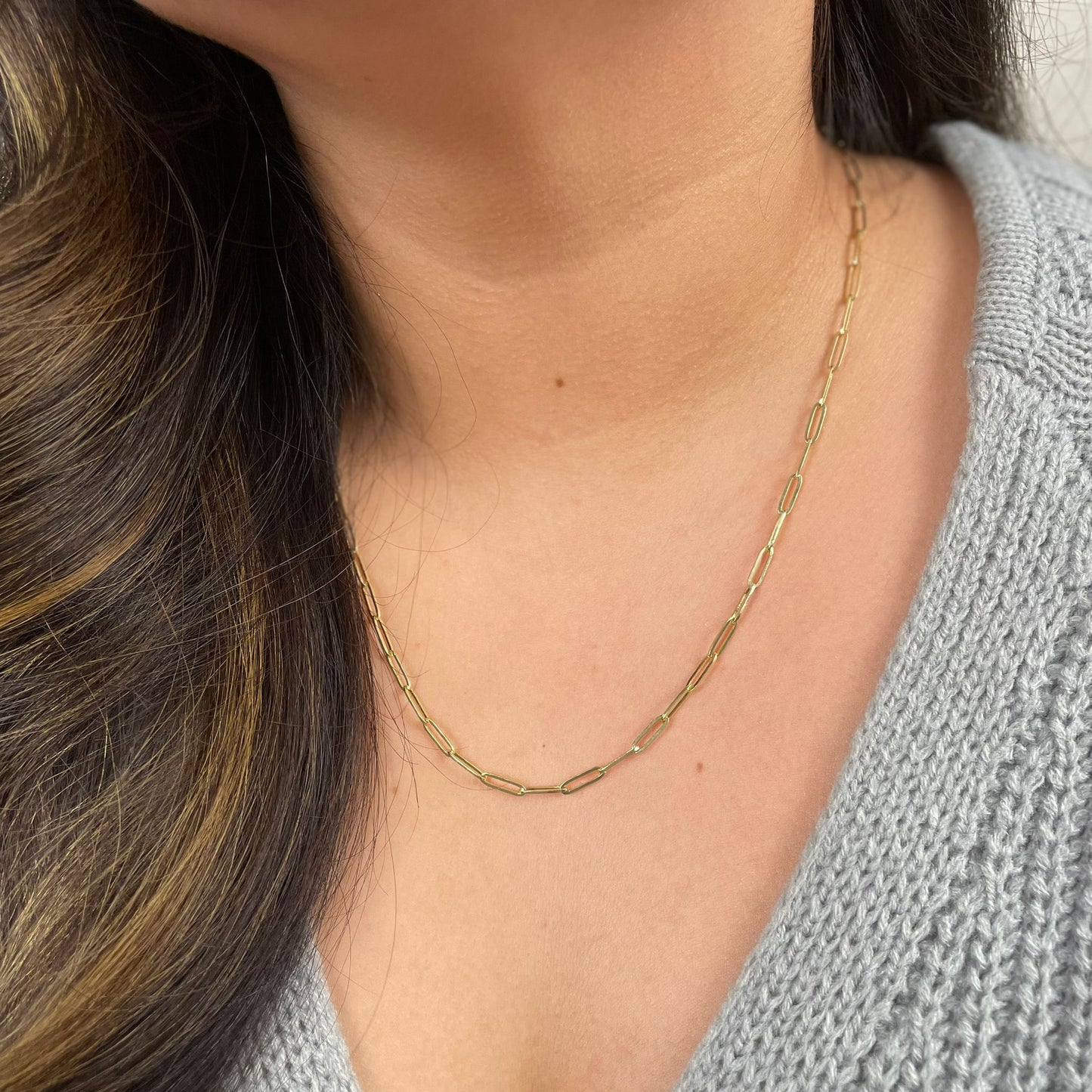 Paper Clip Necklace