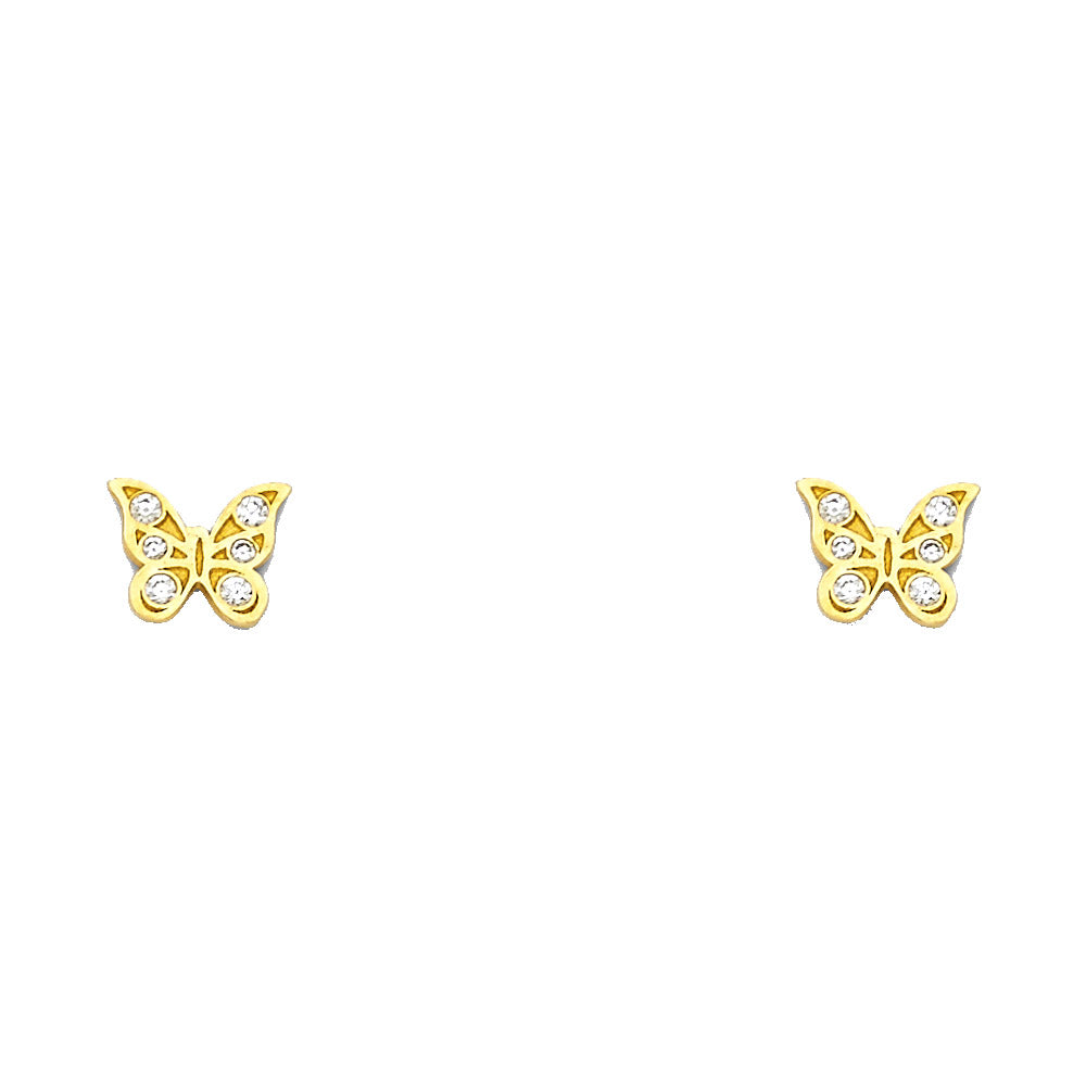 Small Butterfly Earrings