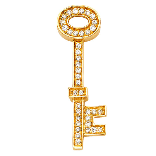 Sim-Diamond Key Pendant