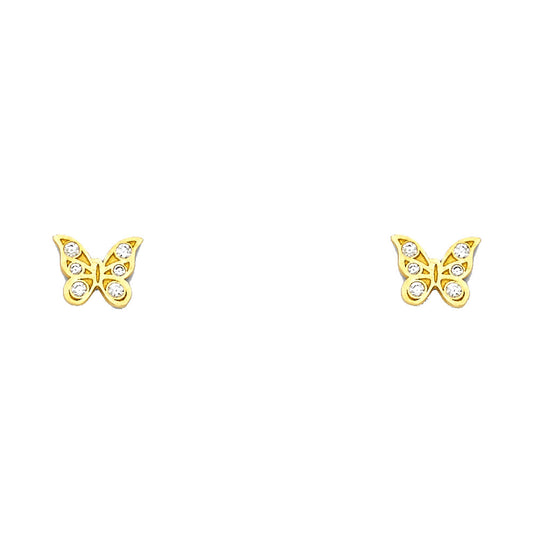 Small Butterfly Earrings